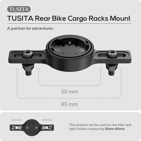 TUSITA Rear Bike Cargo Racks Mount Compatible with Wahoo TRACKR Radar in Saudi Arabia