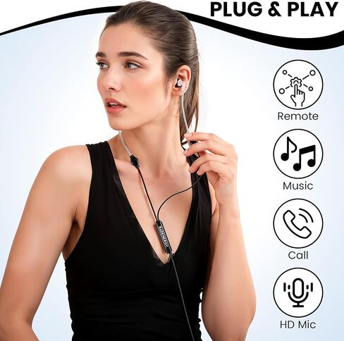 سماعات Airtube، سماعات أذن خالية من EMF، سماعات رأس أنبوبية مع أكياس بسحاب، صوت ثلاثي الأبعاد، التحكم في مستوى صوت الميكروفون، لاجتماعات العمل، والنوم، وصالة الألعاب الرياضية، وأجهزة عالية الجودة (USB-C) in Saudi Arabia