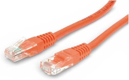 25 حزمة من 2 قدم CAT5e إيثرنت شبكة LAN راوتر تصحيح كابل سلك سلك برتقالي متعدد الاستخدامات سلك عالمي متين يمكن الاعتماد عليه استبدال جزء الأجهزة المنزلية ترقية مكون الصيانة in Kuwait