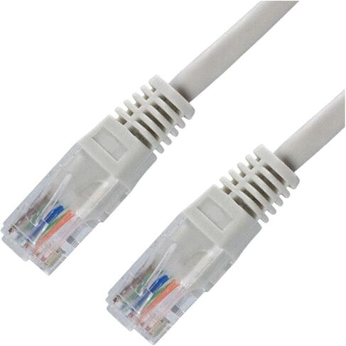 1.5 قدم 18 بوصة - CAT5e Ethernet Network LAN Router Patch Cable Cord سلك RJ45 رمادي متعدد الاستخدامات سلك عالمي متين يمكن الاعتماد عليه جزء بديل للأجهزة المنزلية ترقية مكون الصيانة in Kuwait