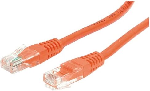 3ft CAT5e إيثرنت شبكة LAN راوتر تصحيح كابل الحبل سلك 350 ميجا هرتز RJ45 برتقالي متعدد الاستخدامات سلك عالمي متين يمكن الاعتماد عليه استبدال جزء الأجهزة المنزلية ترقية مكون الصيانة in Kuwait