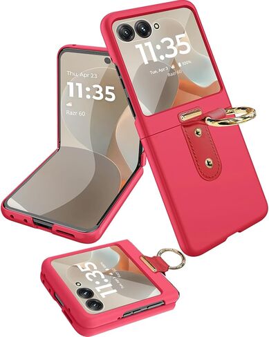 حافظات Miimall مقاومة للصدمات لهاتف Moto Razr 2025 مع واقي شاشة، [ليست بلس]، [شاشة مدمجة وكاميرا Proetctor] [حماية ضد السقوط] حماية لجراب هاتف Motorola Razr 2025، أخضر in Kuwait