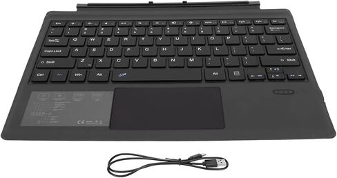 لوحة مفاتيح لاسلكية مع تجربة كتابة فعالة للوحة اللمس لجهاز Pro 7 Plus Pro 7 6 Black ABS Pub مناسبة للنظام بالكامل in Kuwait
