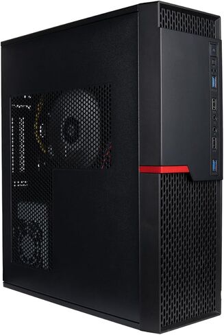 كمبيوتر Envision S13 SFF (3.8-4.6 جيجا هرتز 8-Core Ryzen 7 5700G + Radeon Graphics، ذاكرة الوصول العشوائي 16 جيجابايت، 512 جيجابايت NVME SSD، MSI mb، WiFi 6، Windows 11 Pro، HDMI+VGA، RJ45، KB+M، كمبيوتر مكتبي للأعمال/الألعاب مع ملحقاته in Kuwait