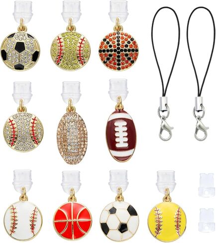 Anti Dust Plug Charm Type C USB C Dust Plug Charm with Alloy Aesthetics Pendant Cute Charging Port Protector for Phone Accessories in Saudi Arabia