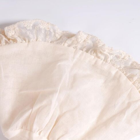 2 Pcs Baby Girl Bonnets Adjustable Lace Eyelet Sun Hat for Infant Toddler Girl Birthday in Saudi Arabia