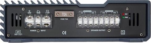 Hifonics BXX1200.4 Brutus 1000 Watt Super Class A/B مضخم صوت للسيارة ذو 4 قنوات مع مجموعة تثبيت كاملة ذات 4 قنوات in Kuwait
