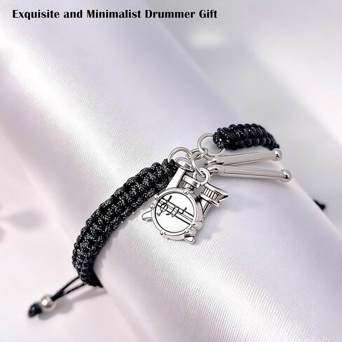 Drumstick Bracelet Drummer Gift for Women Men, Musician Music Band Gifts for Drummers Percussionists, Exquisite Jewelry Gift for Birthday Christmas Graduation in Saudi Arabia