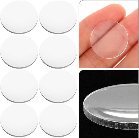 20pcs Lens Convex Lens for Crafts Jewelry and Reading Aid Φmm Easy to Install and Use in Saudi Arabia