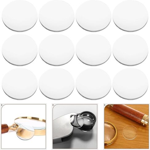 20pcs Lens Convex Lens for Crafts Jewelry and Reading Aid Φmm Easy to Install and Use in Saudi Arabia
