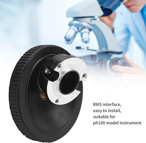 Objective Lens Adapter Microscope 4 Hole Adapter Objective Lens Revolving Nosepiece Converter with RMS Interface in Saudi Arabia