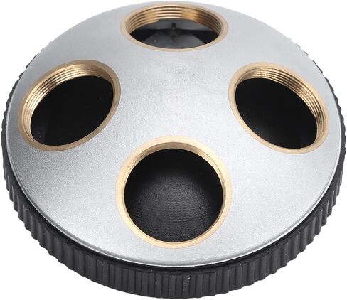 Objective Lens Adapter Microscope 4 Hole Adapter Objective Lens Revolving Nosepiece Converter with RMS Interface in Saudi Arabia