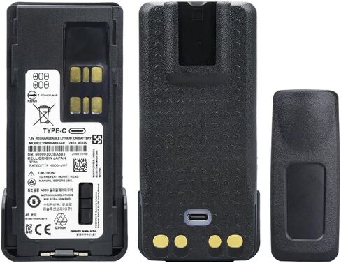 PMNN4493AR Replacement Battery with Type-C Charger Port for XPR3300 XPR3500 DP4400 XPR7350 XPR7550 APX1000 GP328D DP4601 DGP8550Ex Radios(4800mAh) in Saudi Arabia