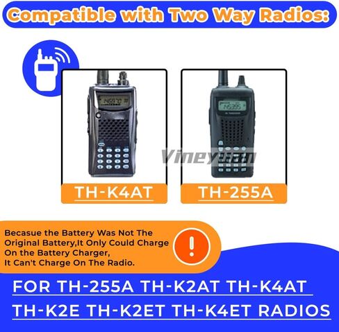 2 Pack KNB-43 PB-43H PB-43N Replacement NI-MH Battery for Kenwood TH-255A TH-K2AT TH-K2E TH-K2ET TH-K4ET Two Way Radio Battery in Saudi Arabia