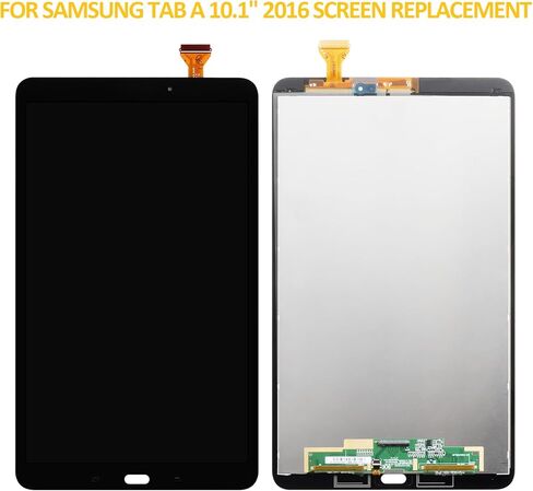 بديل شاشة A-MIND لجهاز Samsung Galaxy Tab A 10.1 2016 T580 T585 شاشة LCD تعمل باللمس مع أدوات (أسود) in Kuwait