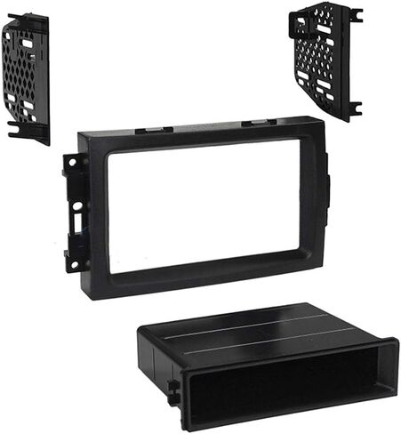 حزمة CACHÉ KIT879 مع مجموعة تركيب ستيريو للسيارة لسيارة Dodge Magnum 2005 - 2007 في مجموعة تثبيت لوحة القيادة، والحزام، ومحول هوائي لأجهزة استقبال راديو Din الفردية أو المزدوجة (4 عناصر) in Saudi Arabia