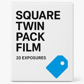 Square Twin Pack Instant Film – 20 Exposures – Compatible with Square Cameras – Vivid Colors and Sharp Images – 1.2 lb Pack 16583664 in Kuwait
