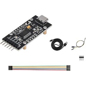 محول FT232RL USB إلى UART، لوحة محول تسلسلي من النوع C - ثابت 3.3 فولت/5 فولت TTL، التوصيل والتشغيل لنظام التشغيل Windows/Linux/MAC in Kuwait
