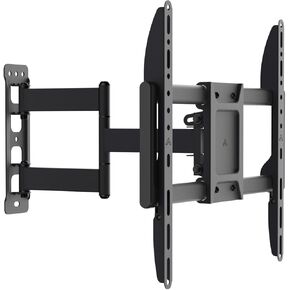 Seneca SSA31 Full Motion Single Stud TV Wall Mount | Fits 25" to 70" Screens | Sits 3" from Wall | 16.7" Extension | 200x100-400x400 VESA Compatibility | Black in Saudi Arabia