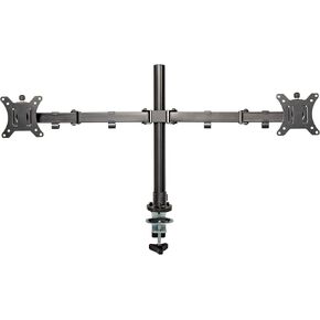 Elevon Dual Monitor Stand for 13-32 inch Computer Screens, Full Adjustable Two Screen Computer Monitor Arm, VESA Mount with C-Clamp/Grommet Base in Kuwait
