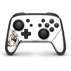 ملصق Skinit المخصص للألعاب متوافق مع وحدة تحكم Nintendo Switch Pro - تصميم Looney Tunes Taz المرخص رسميًا in Kuwait