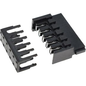 ون ST 10 قطع أسود IDE HDD Sata Power ذكر موصل سالب مع دبوس معدني طرفي نحاسي مناسب للقرص الصلب المتوافق (SATA 2 مع 90 غطاء) in Kuwait