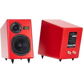 S.M.S.L SMSL Bookshelf Speakers Passive Stereo Hi-Fi Tabebuia Speakers(Pair),Powered by Wavecor,1″ Dome Tweeter & 4.5″ Woofer | 4Ω 56Hz-32kHz (White) in Saudi Arabia