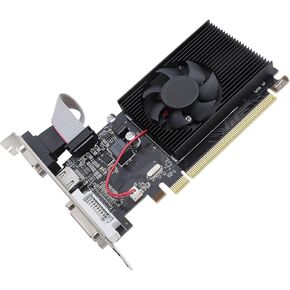 بطاقة رسومات VBESTLIFE R5 230 سعة 2 جيجابايت، وحدة معالجة الرسومات GDDR3 64 بت، بطاقة فيديو للألعاب 625/1066 ميجاهرتز PCIE 1.1 x16، بطاقة رسومات للكمبيوتر المكتبي in Kuwait