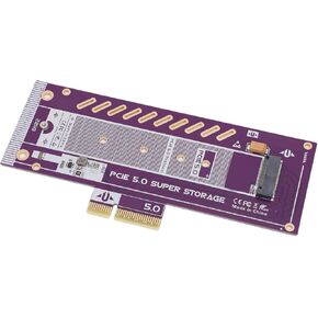 بطاقة محول Gugxiom PCIe 5.0 X4 X8 X16 إلى M.2 NVMe، بطاقة توسيع SSD لـ 22110 2280 2260 2242 2230 in Kuwait