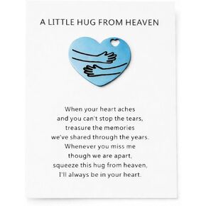 جيب عناق رمز المفاتيح عناق من السماء دائما معك بطاقة هدية تذكارية لفقدان أحد أفراد أسرته هدايا التعاطف أمي أبي in Kuwait