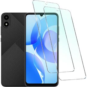 For AirVoice A67L 6.7" Glass Screen Protector Tempered [ 2-Pack ] Ultra HD AirVoice A67L Flim Clear Anti-fingerprint [9H Hardness Anti-Shatter Anti-Scratch] Bubble Free Case Friendly 2.5D Edge in Saudi Arabia