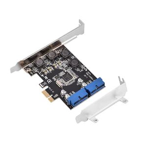 Keenso PCIeUSB 3.0 Expansion Card with 2 Port 19pine Header for Desktop PC Internal Low Profiles, Stable Operation for Gaming Enthusiasts in Kuwait