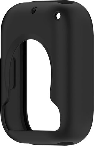 Disscool Case Cover Compatible with Redmi Watch 5 Lite Soft Anti Drop Silicone Replacement Protective Cases Watch Accessories(Black) in Saudi Arabia
