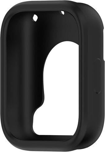 Disscool Case Cover Compatible with Redmi Watch 5 Lite Soft Anti Drop Silicone Replacement Protective Cases Watch Accessories(Black) in Saudi Arabia