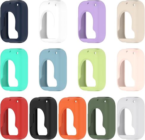 Disscool Case Cover Compatible with Redmi Watch 5 Lite Soft Anti Drop Silicone Replacement Protective Cases Watch Accessories(Black) in Saudi Arabia