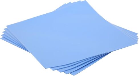 Silicone Thermal Pad, 5Pcs 100x100x0.5mm CPU GPU Heat Conduction Sheet in Saudi Arabia