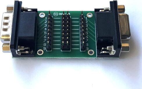 RS232 Breakout Board / DB9 Serial Port Adapter / 9-Pin M+F Connectors in Saudi Arabia