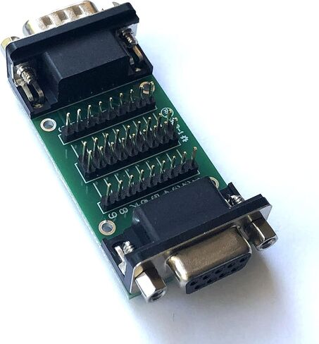 RS232 Breakout Board / DB9 Serial Port Adapter / 9-Pin M+F Connectors in Saudi Arabia