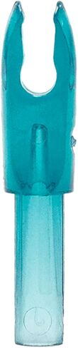 Bohning F Nock - .166 Shafts (4mm, VAP, Nano, Micro), 12 Pack, Teal in Saudi Arabia