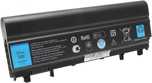 LQM 90Wh R795X Laptop Battery Replacement for Dell XPS 17 15 14 L701X L702x L501X L502x L401X Fit 312-1123 312-1127 453-10186 J70W7 JWPHF P09E WHXY3 in Saudi Arabia