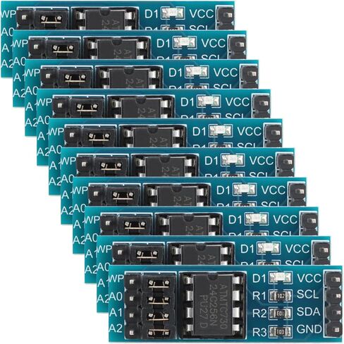 10pcs AT24C256 256Kbit I2C EEPROM Module for Arduino in Saudi Arabia