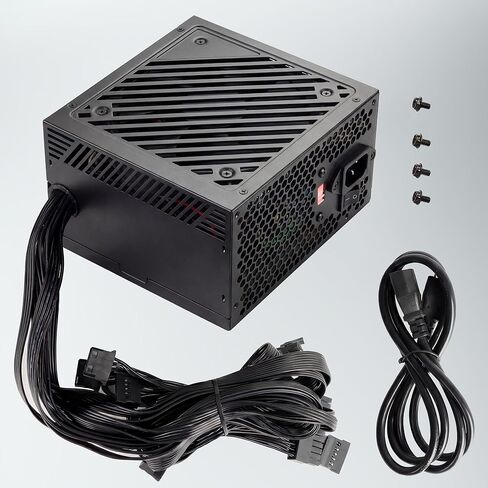 مزود طاقة ATX مع مروحة مقاس 120 مم يتم التحكم فيها حراريًا تلقائيًا، ومفتاح PFC 115/230 فولت، وجميع وسائل الحماية.PSU 700 وات in Saudi Arabia