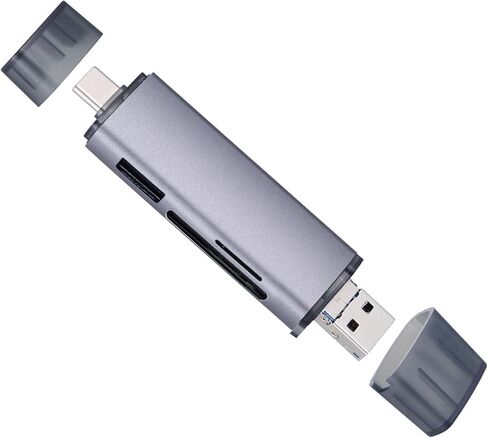 قارئ بطاقة الذاكرة، قارئ بطاقات متعددة مع وصلة محول كاميرا USB وتشغيلها in Kuwait