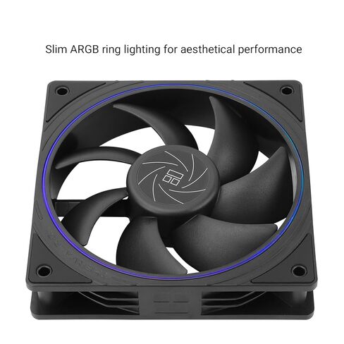 TL-S12 X3 CPU Fan 120mm Case Cooler Fan, 4pin PWM Silent Computer Fan Under 23.2dB(A) for Case CPU Liquid Cooler and CPU Air Cooler, Quiet CPU PC Fan in Saudi Arabia