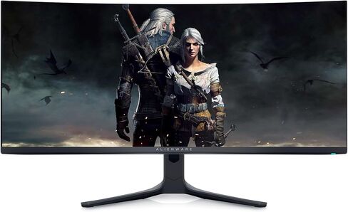 شاشة الألعاب Dell Alienware 34 المنحنية QD-OLED - 34.18 بوصة WQHD (3440x1440) 21:9-165 هرتز - 0.1 مللي ثانية GTG - 1800R - DCI-P3 99.3% - sRGB 149% - AMD FreeSync Premium Pro - شاشة VESA AdaptiveSync - in Saudi Arabia