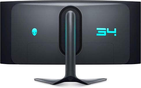 شاشة الألعاب Dell Alienware 34 المنحنية QD-OLED - 34.18 بوصة WQHD (3440x1440) 21:9-165 هرتز - 0.1 مللي ثانية GTG - 1800R - DCI-P3 99.3% - sRGB 149% - AMD FreeSync Premium Pro - شاشة VESA AdaptiveSync - in Saudi Arabia