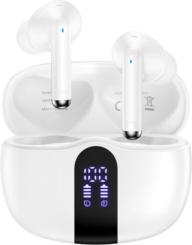 Pixel Earbuds,Wireless Ear buds for Google Pixel 10 Pro XL,10 Pro Fold,10 Pro,10,9a,9 Pro XL,9 Pro Fold,Pro,9 8 7 6,60H Bluetooth Headphones in Ear Earphones Noise Canceling IPX7 Waterproof Sports LED in Saudi Arabia