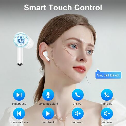 Pixel Earbuds,Wireless Ear buds for Google Pixel 10 Pro XL,10 Pro Fold,10 Pro,10,9a,9 Pro XL,9 Pro Fold,Pro,9 8 7 6,60H Bluetooth Headphones in Ear Earphones Noise Canceling IPX7 Waterproof Sports LED in Saudi Arabia