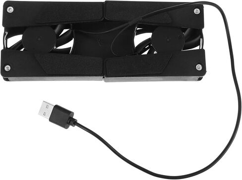 وسادة تبريد للكمبيوتر المحمول وحامل مع مروحة USB للاستخدام المكتبي، ملحقات كمبيوتر محمول قابلة للتعديل للألعاب والمكتب، حامل تبريد خفيف الوزن قابل للطي متوافق مع أجهزة الكمبيوتر المحمولة in Kuwait