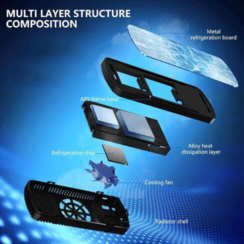 Laptop Radiator Semiconductor Refrigeration Computer Cooling Fan Game Cooling Pad in Saudi Arabia